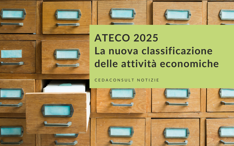 ATECO 2025: la nuova classificazione delle attività economiche